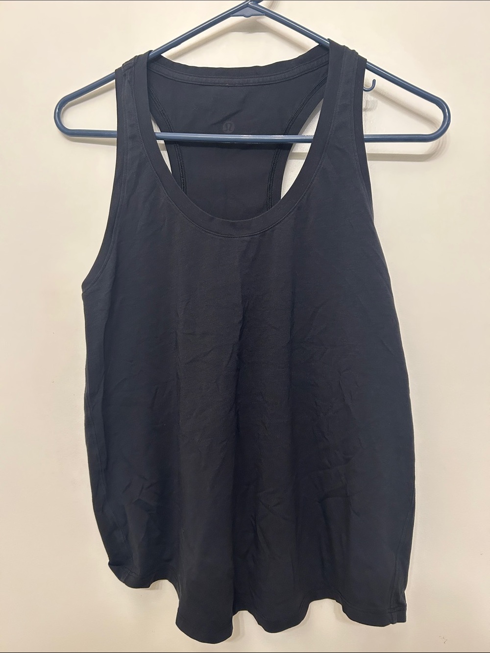 lululemon athletica Black Racerback Scoop Tank